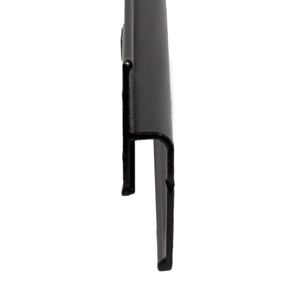 Profil cieniowy aluminiowy bez wstawek przedłużony (czarny) 2,5 m