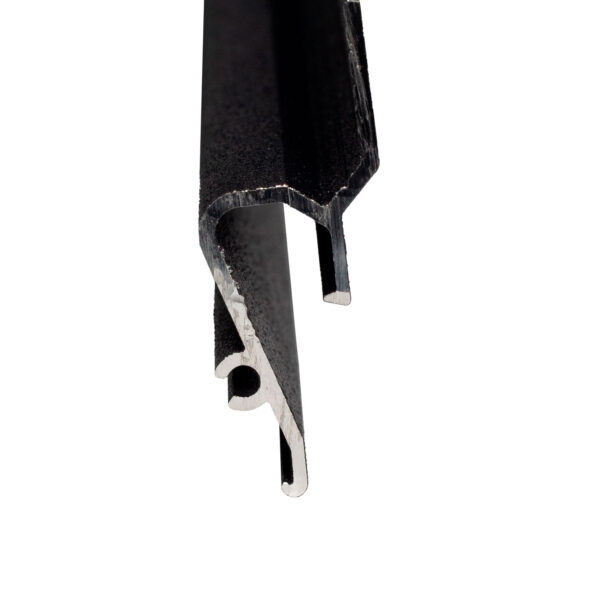 Profil cieniowy aluminiowy Delta (czarny) 2m