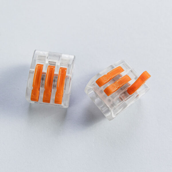 Клема 3 pin (clear PCT-213) уп. 100 шт