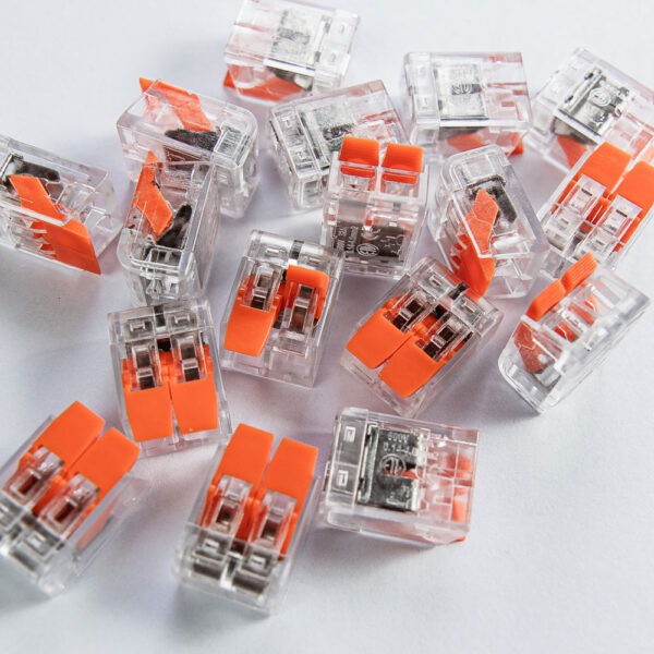 Клема 2 pin (orange PCT-412) уп. 100 шт - Зображення 2
