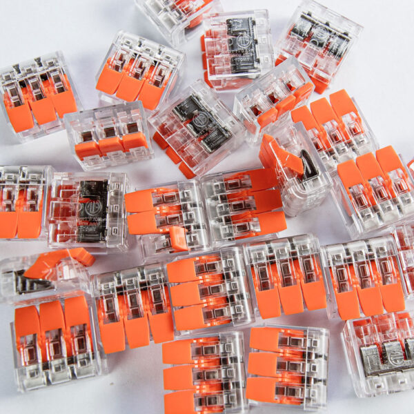Клема 3 pin (orange PCT-413) уп 100 шт - Зображення 2
