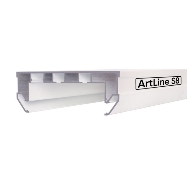 Профіль ніша-карниз ArtLine S8 (білий)